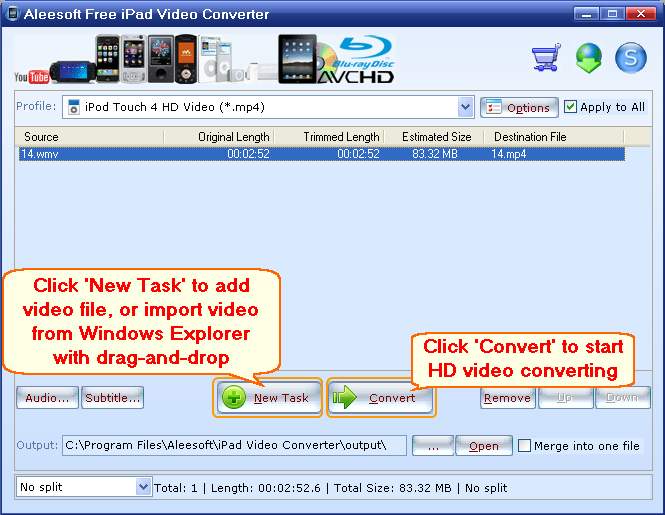 iPod HD Video Converter